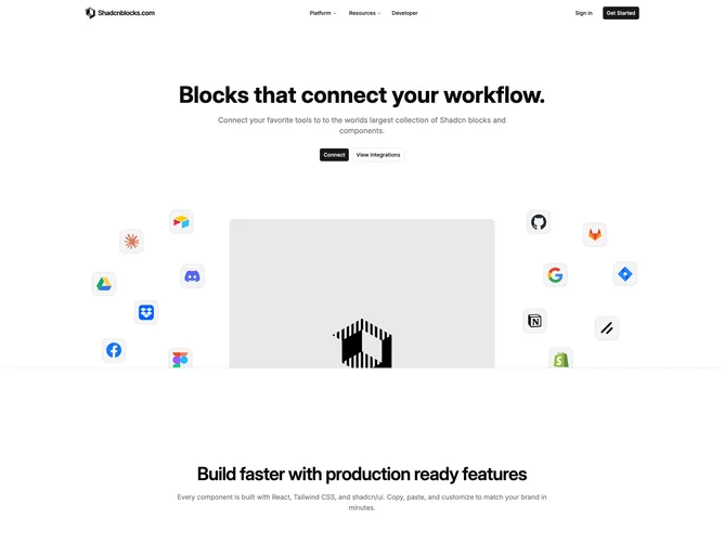Shadcn Landing Page 15 page